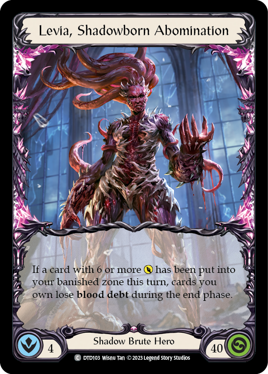 Levia, Shadowborn Abomination [DTD103] (Dusk Till Dawn) | Good Games Cannington