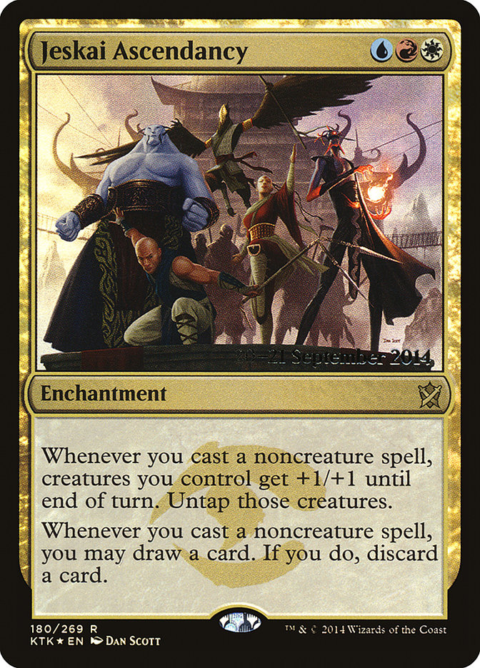 Jeskai Ascendancy [Khans of Tarkir Prerelease Promos] | Good Games Cannington