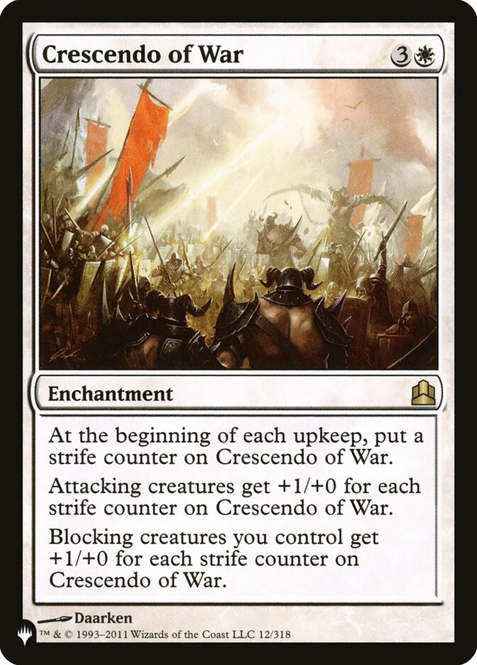 Crescendo of War [The List] | Good Games Cannington