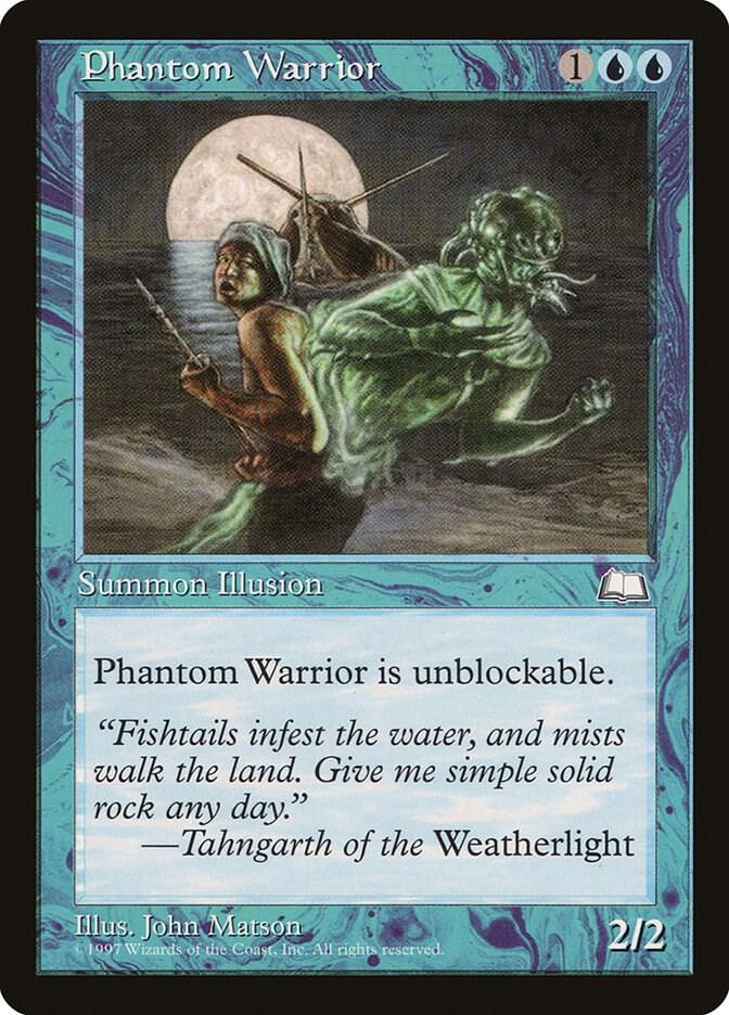 Phantom Warrior 48/167 (Weatherlight)  | Good Games Cannington
