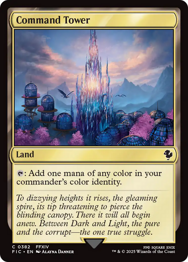 Command Tower (0382) [FINAL FANTASY Commander] | Good Games Cannington