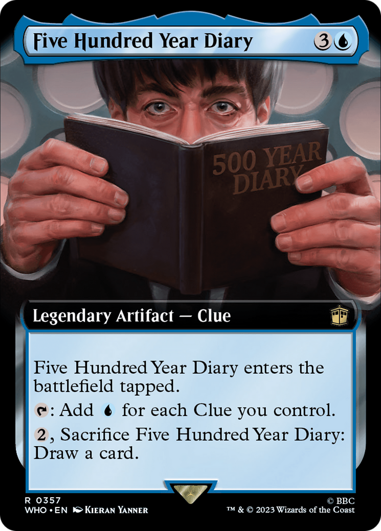 Five Hundred Year Diary (Extended Art) [Doctor Who] | Good Games Cannington