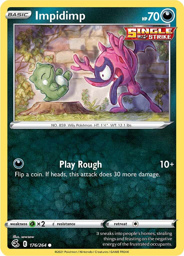 Impidimp (176/264) [Sword & Shield: Fusion Strike] | Good Games Cannington