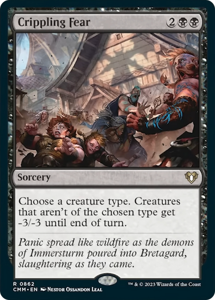 Crippling Fear [Commander Masters] | Good Games Cannington
