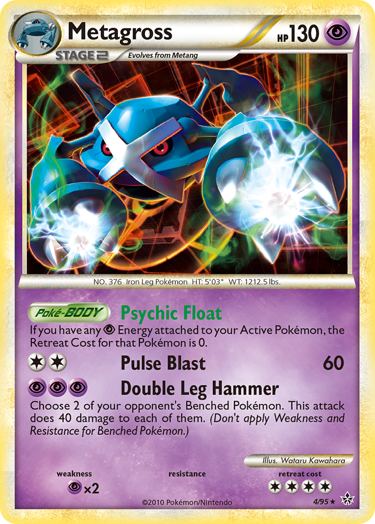 Metagross (4/95) [HeartGold & SoulSilver: Unleashed] | Good Games Cannington