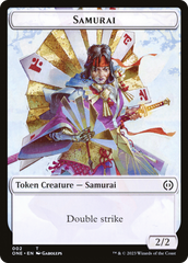 Samurai Token [Phyrexia: All Will Be One Tokens] | Good Games Cannington