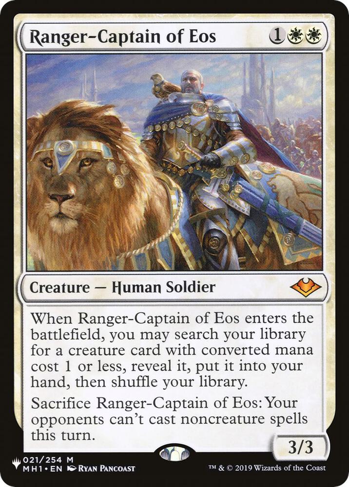 Ranger Captain of Eos MH1-21/5075 (The List Reprints)  | Good Games Cannington