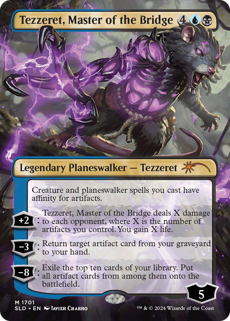Tezzeret, Master of the Bridge (Rainbow Foil) [Secret Lair Drop Series] | Good Games Cannington