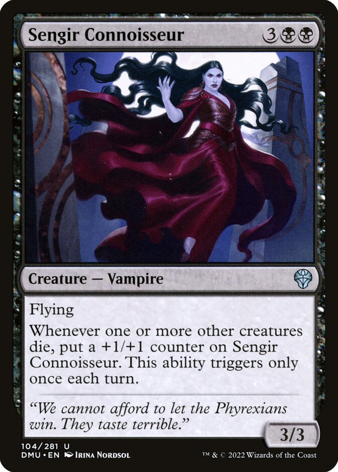 Sengir Connoisseur 104/281 (Dominaria United)  - Foil | Good Games Cannington