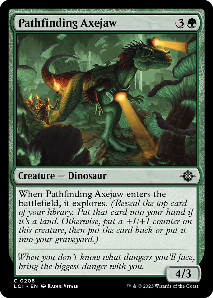 Pathfinding Axejaw [The Lost Caverns of Ixalan] | Good Games Cannington