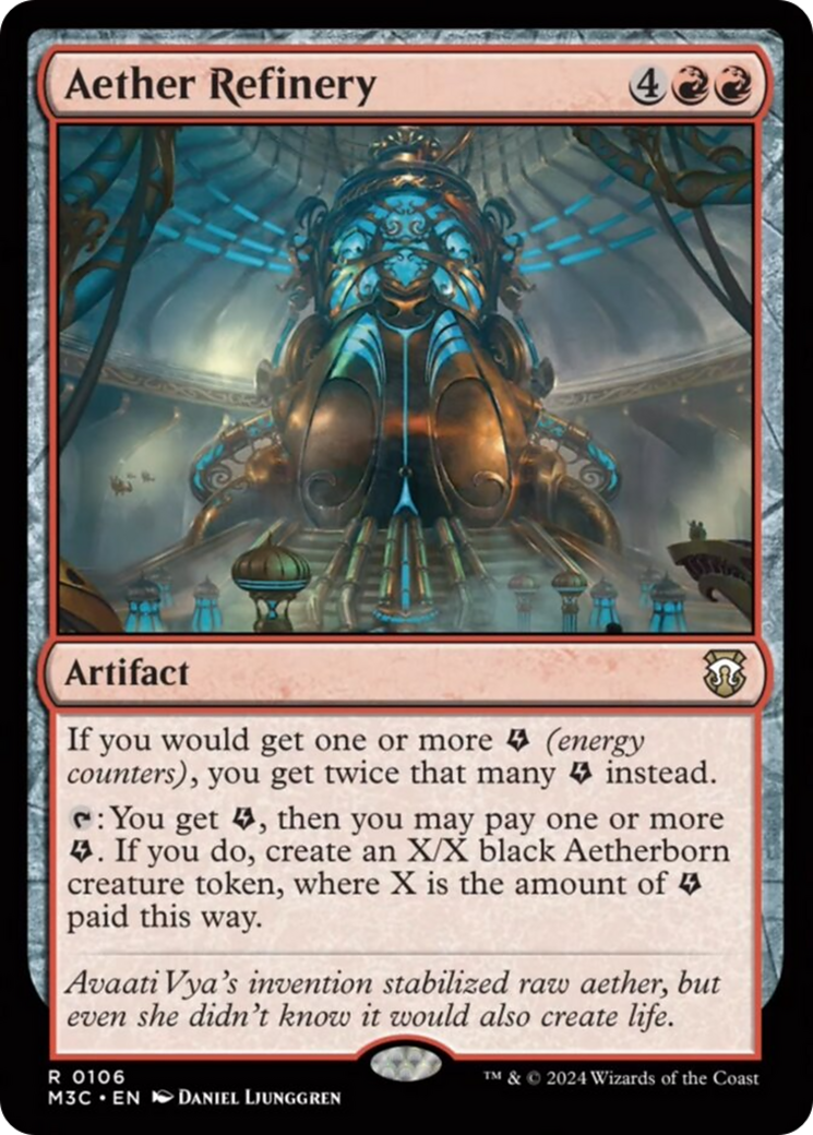 Aether Refinery [Modern Horizons 3 Commander] | Good Games Cannington