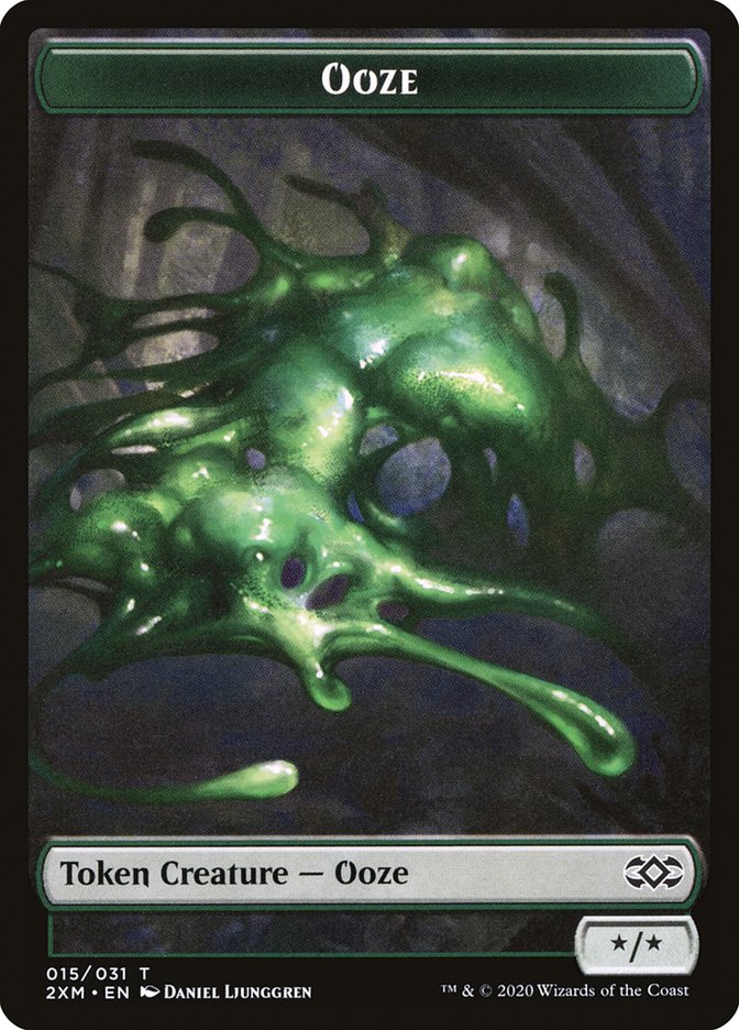 Ooze Token [Double Masters Tokens] | Good Games Cannington