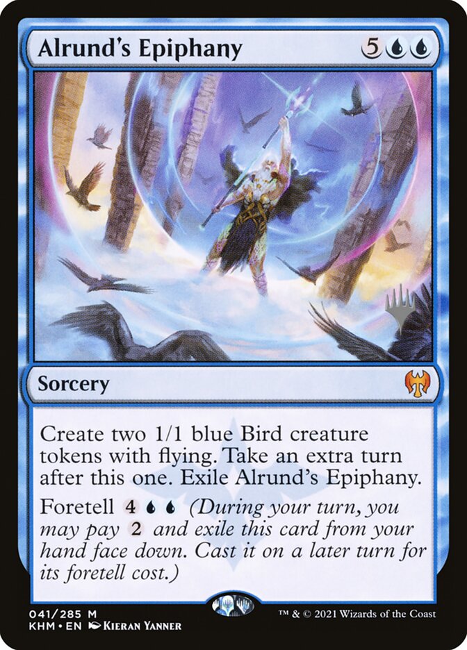 Alrund's Epiphany (Promo Pack) [Kaldheim Promos] | Good Games Cannington