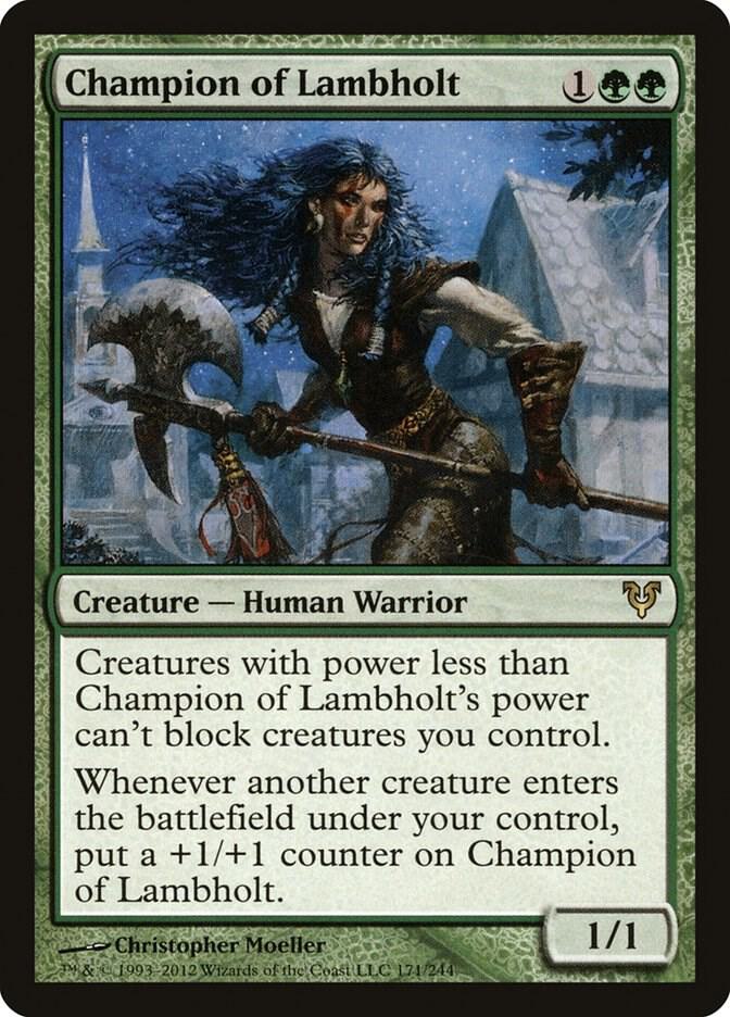 Champion of Lambholt 171/244 (Avacyn Restored)  | Good Games Cannington