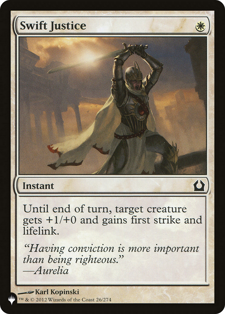 Swift Justice [The List] | Good Games Cannington