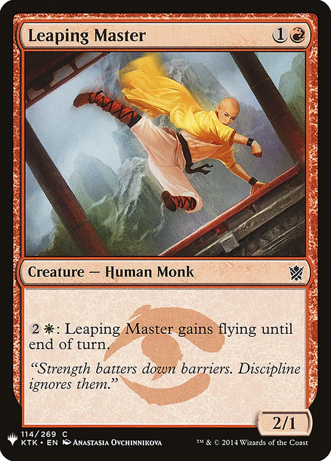 Leaping Master [Mystery Booster] | Good Games Cannington