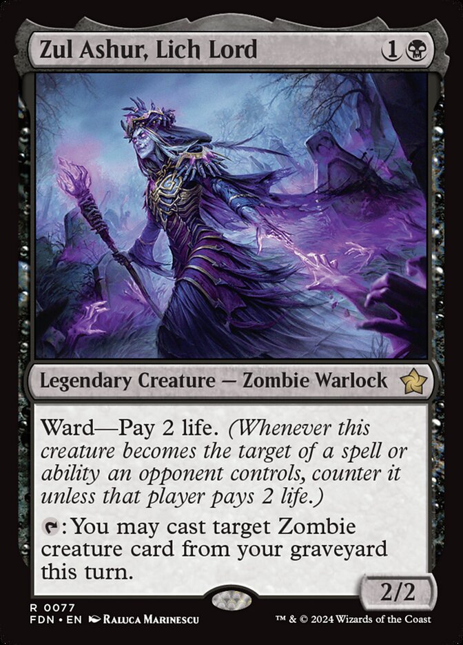 Zul Ashur, Lich Lord 77 (Foundations)  | Good Games Cannington