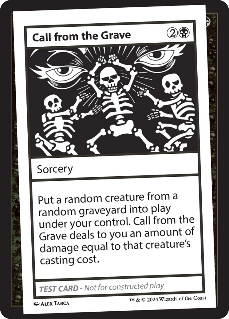 Call from the Grave [Mystery Booster 2 Playtest Cards] | Good Games Cannington