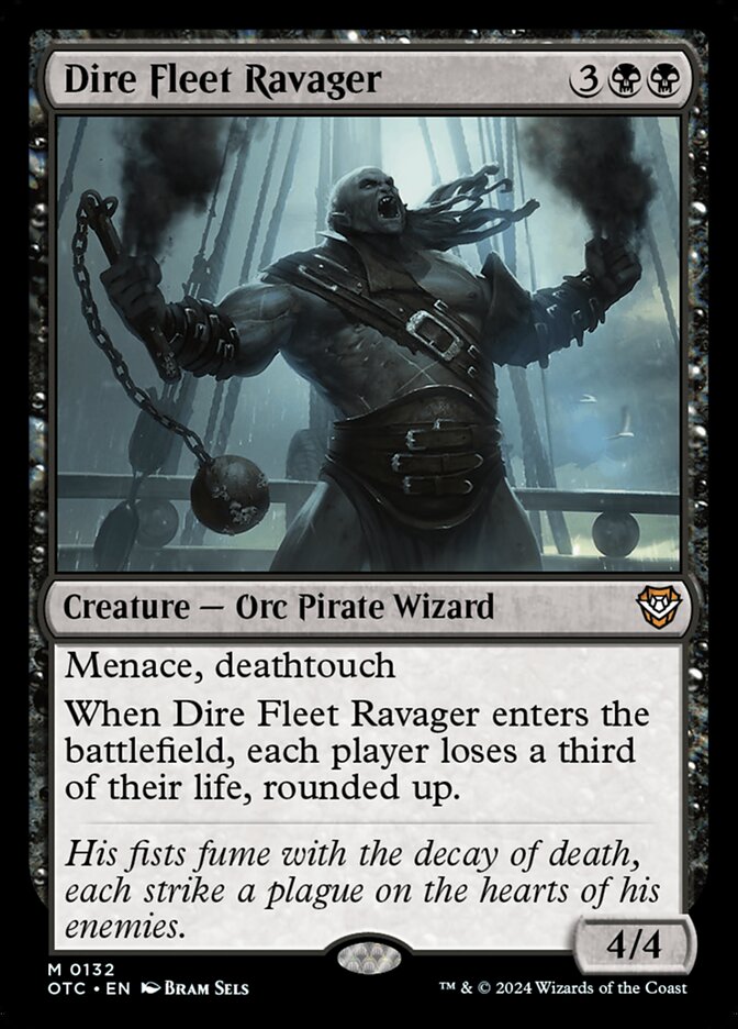 Dire Fleet Ravager 132/342 (Commander: Outlaws of Thunder Junction)  | Good Games Cannington