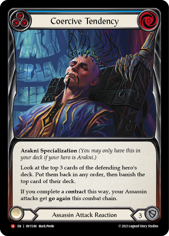 Coercive Tendency [HVY246] (Heavy Hitters)  Rainbow Foil | Good Games Cannington