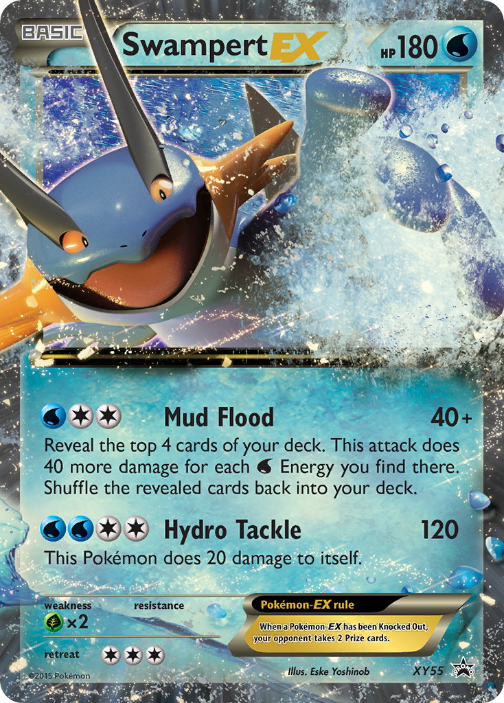 Swampert EX (XY55) [XY: Black Star Promos] | Good Games Cannington