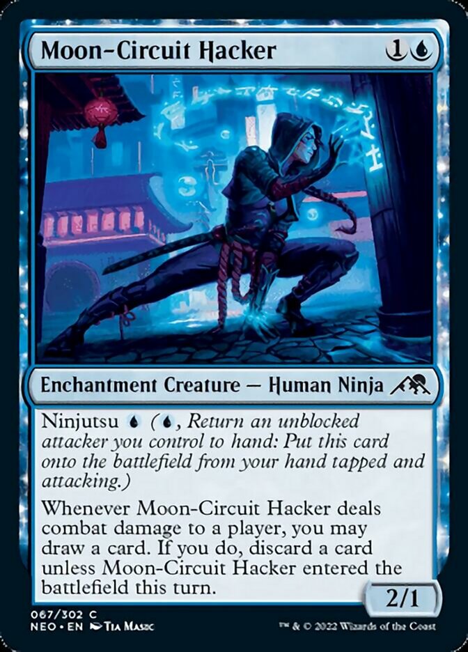 Moon-Circuit Hacker [Kamigawa: Neon Dynasty] | Good Games Cannington