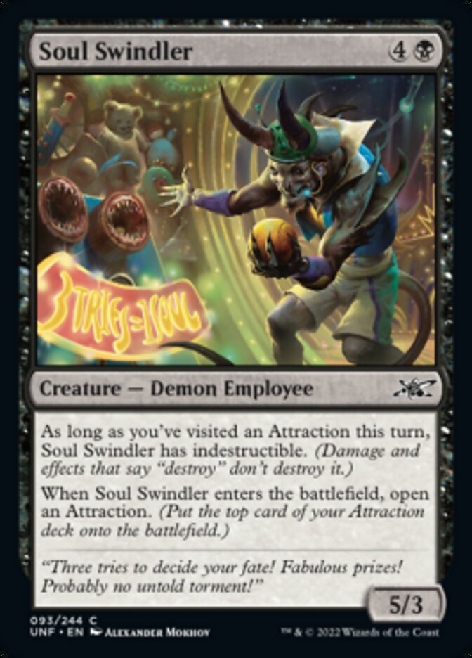 Soul Swindler [Unfinity] | Good Games Cannington