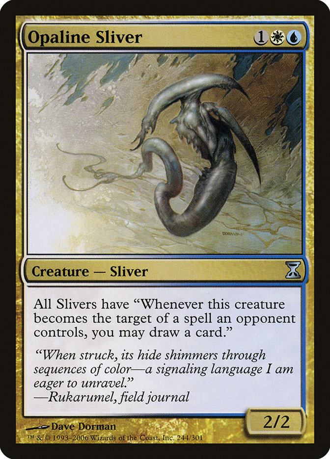 Opaline Sliver 244/301 (Time Spiral)  | Good Games Cannington