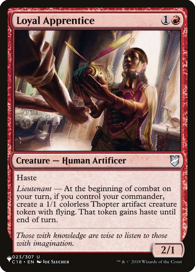 Loyal Apprentice [The List] | Good Games Cannington