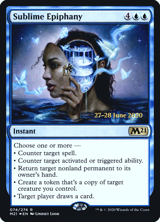 Sublime Epiphany [Core Set 2021 Prerelease Promos] | Good Games Cannington