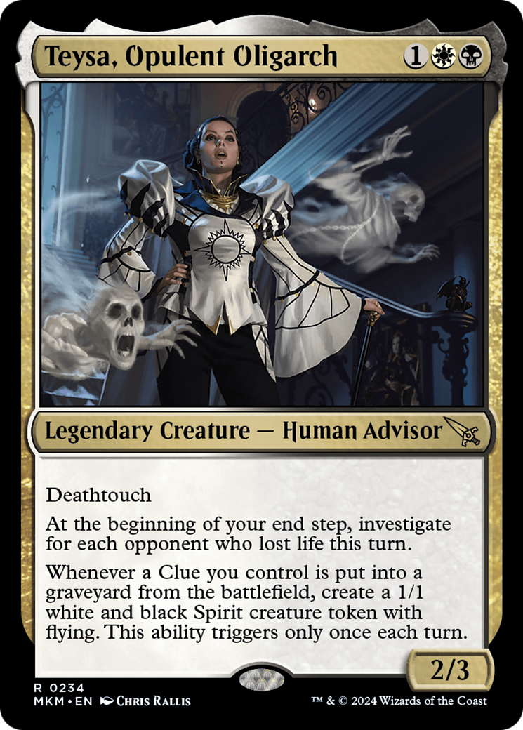Teysa, Opulent Oligarch [Murders at Karlov Manor] | Good Games Cannington