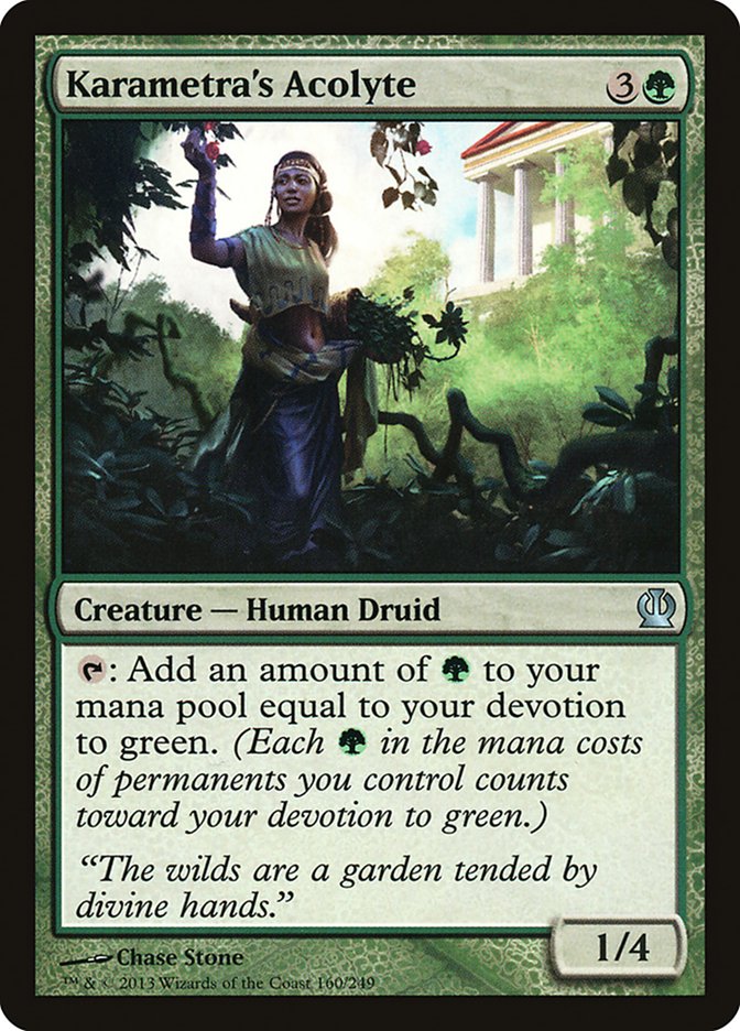 Karametra's Acolyte 160/249 (Theros)  | Good Games Cannington