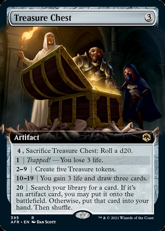 Treasure Chest (Extended Art) [Dungeons & Dragons: Adventures in the Forgotten Realms] | Good Games Cannington