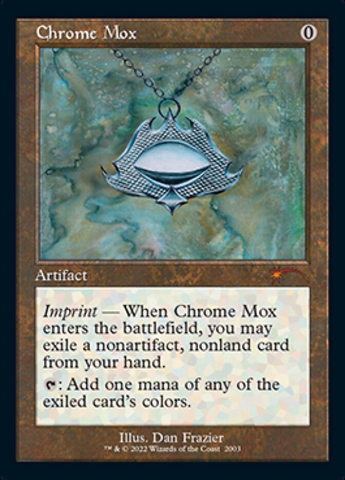 Chrome Mox (Retro) [Secret Lair Countdown Kit] | Good Games Cannington