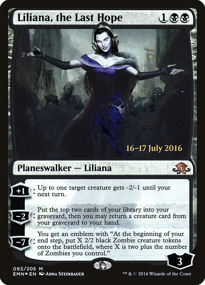 Liliana, the Last Hope [Eldritch Moon Prerelease Promos] | Good Games Cannington