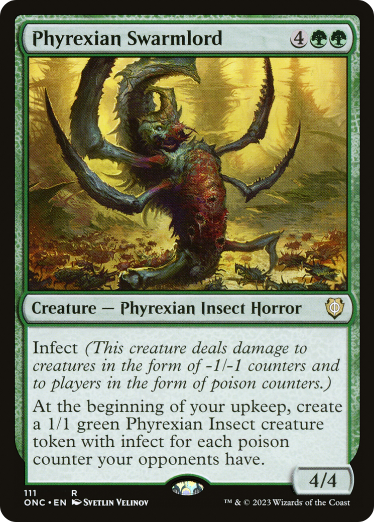 Phyrexian Swarmlord [Phyrexia: All Will Be One Commander] | Good Games Cannington
