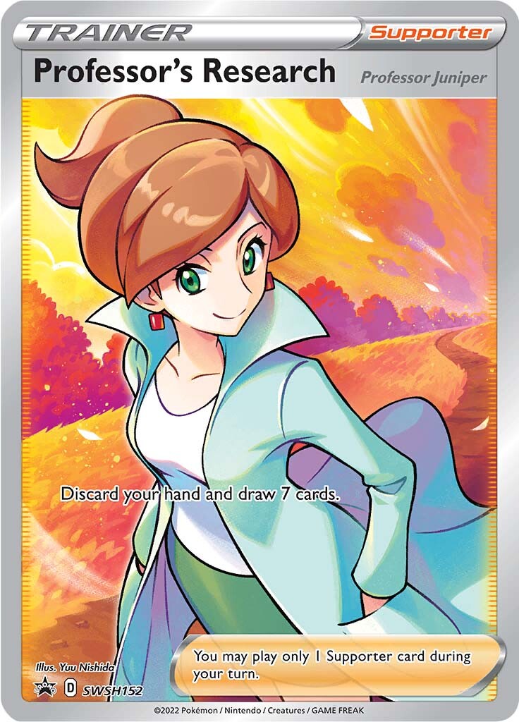 Professor's Research (SWSH152) [Sword & Shield: Black Star Promos] | Good Games Cannington