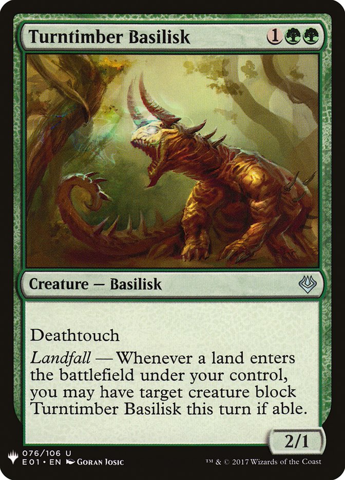 Turntimber Basilisk [Mystery Booster] | Good Games Cannington