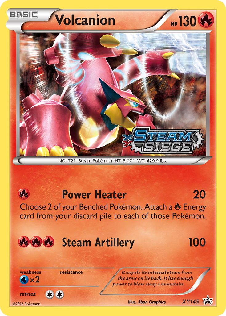 Volcanion (XY145) [XY: Black Star Promos] | Good Games Cannington
