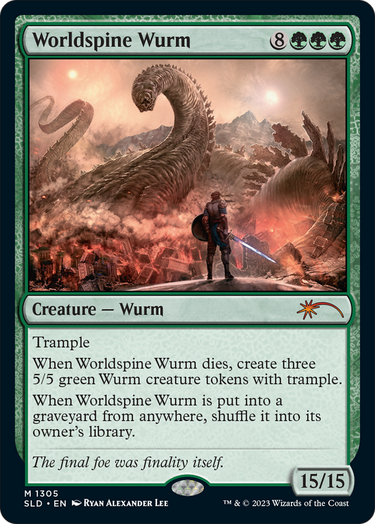 Worldspine Wurm [Secret Lair Drop Series] | Good Games Cannington