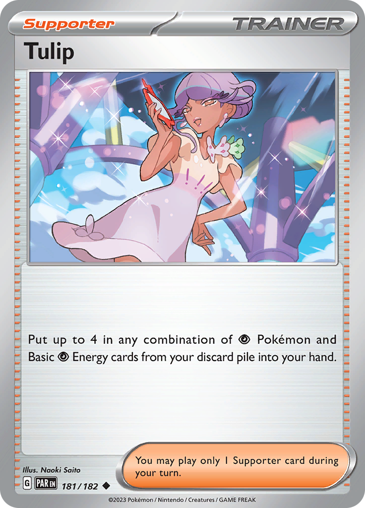Tulip (181/182) [Scarlet & Violet: Paradox Rift] | Good Games Cannington