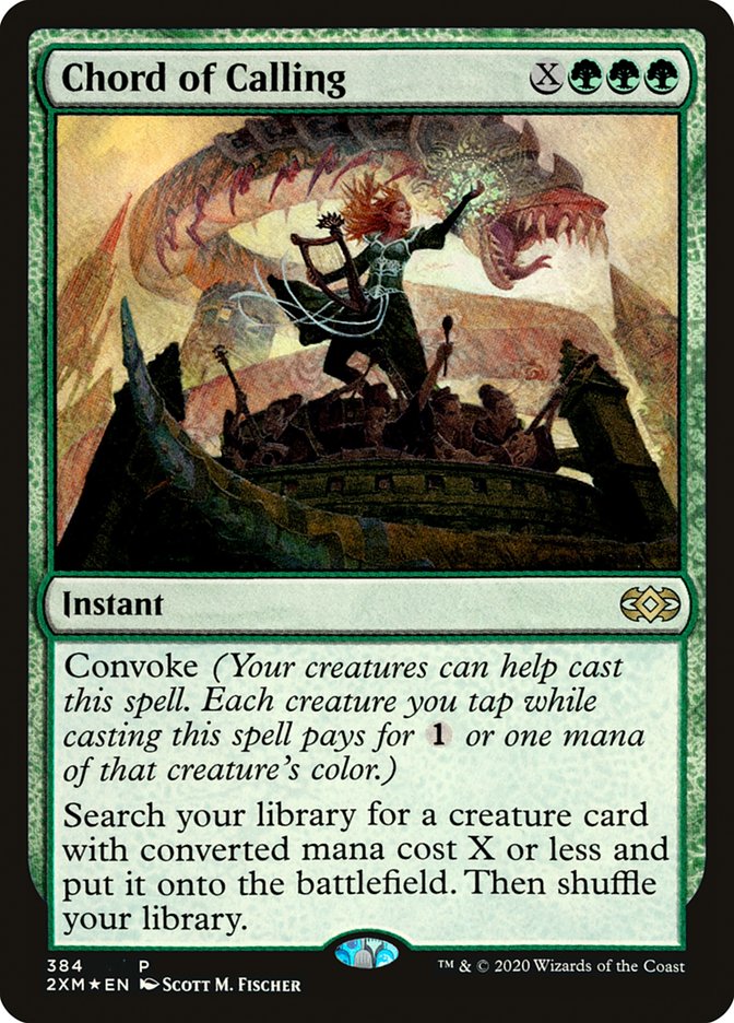 Chord of Calling [Double Masters Promos] | Good Games Cannington