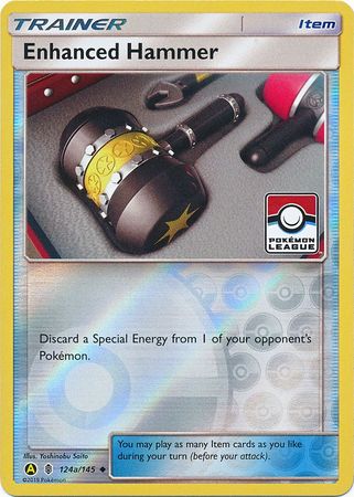 Enhanced Hammer (124a/145) (League Promo) [Sun & Moon: Guardians Rising] | Good Games Cannington