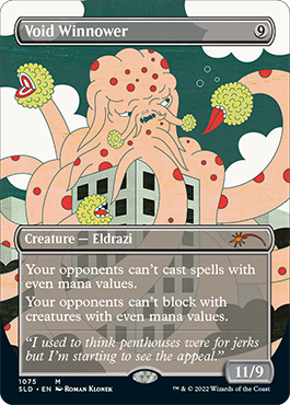 Void Winnower (Borderless) [Secret Lair Drop Series] | Good Games Cannington