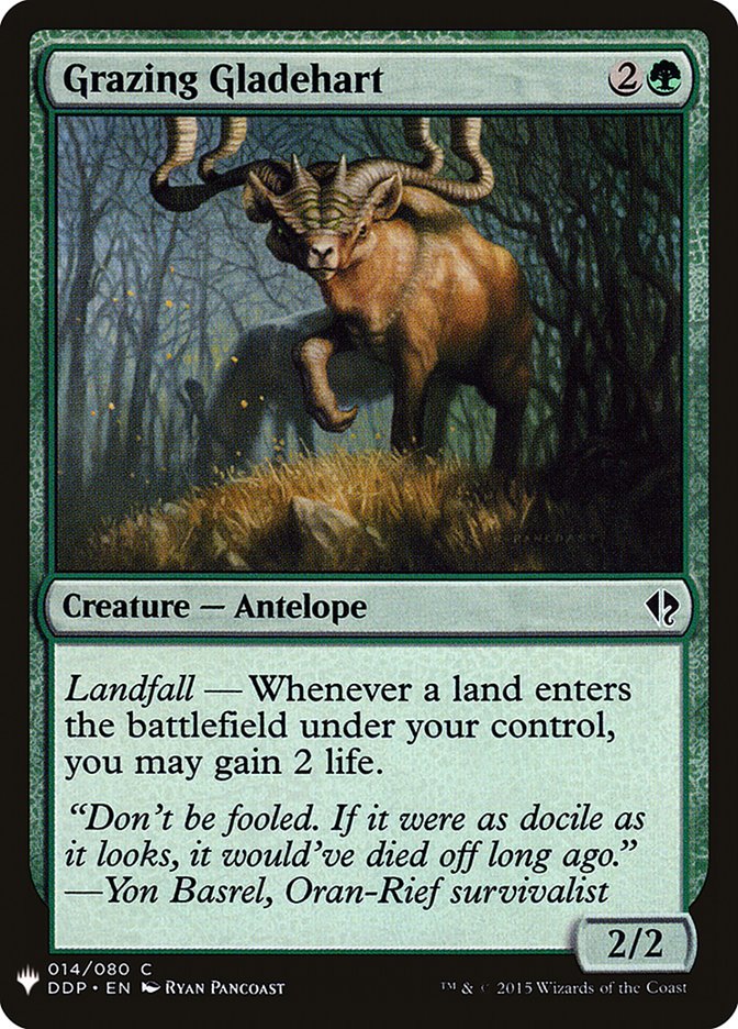 Grazing Gladehart [Mystery Booster] | Good Games Cannington