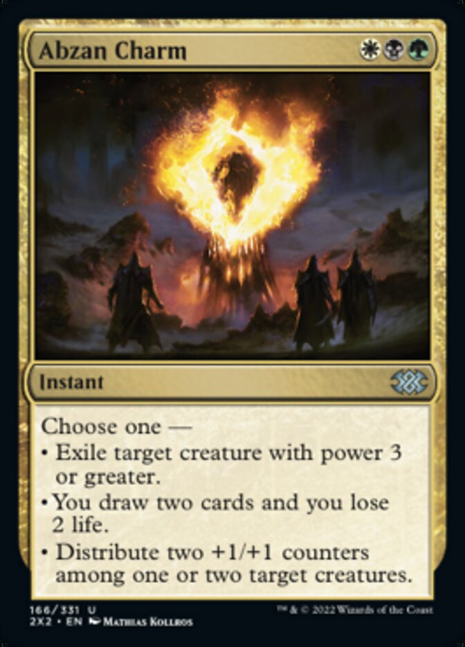 Abzan Charm [Double Masters 2022] | Good Games Cannington