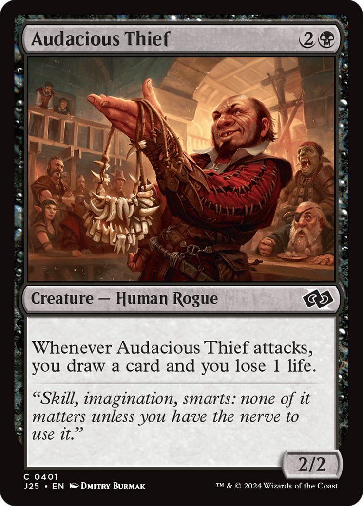 Audacious Thief [Foundations Jumpstart] | Good Games Cannington