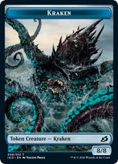 Kraken // Human Soldier (005) Double-Sided Token [Ikoria: Lair of Behemoths Tokens] | Good Games Cannington