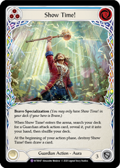 Show Time! [U-WTR047] (Welcome to Rathe Unlimited)  Unlimited Rainbow Foil | Good Games Cannington