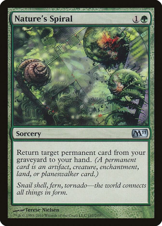 Nature's Spiral 187/249 (Magic 2011 (M11))  | Good Games Cannington